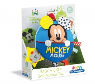 Baby Clementoni - Baby Mickey Soft Musical Toy