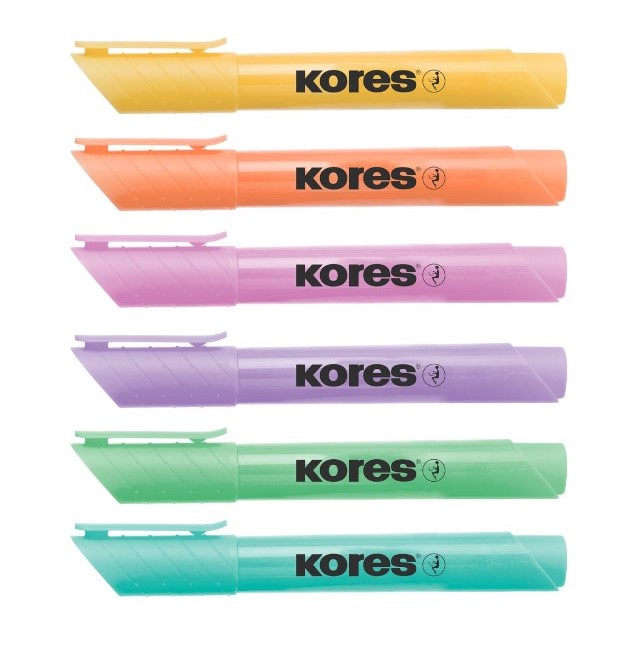 KORES Highlighter High Liner Plus Pastel 6