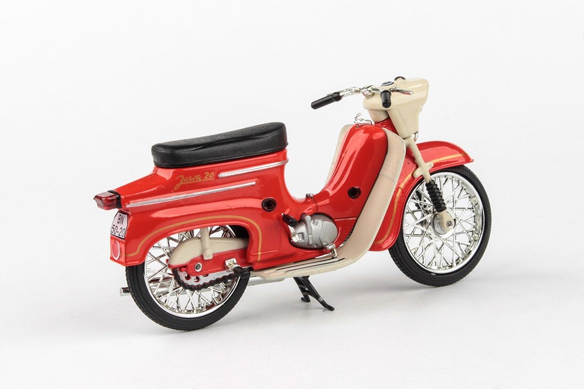 Jawa 50 Pionýr typ 20 (1967) 1:18 - Červená