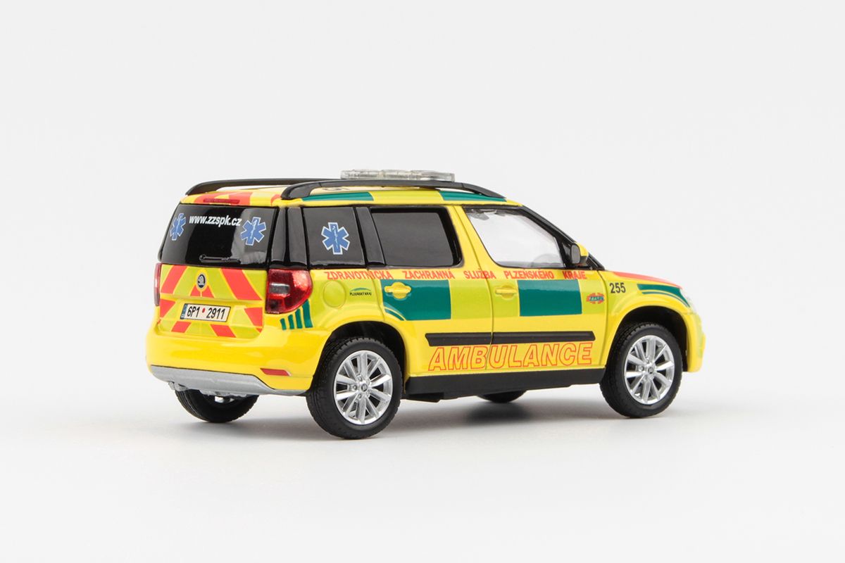 Škoda Yeti FL (2013) 1:43 - ZZS Plzeňského Kraja 255