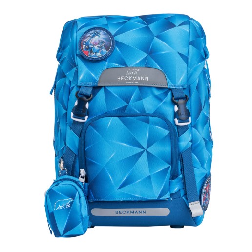 Školská taška Beckmann - Blue Lightning Classic
