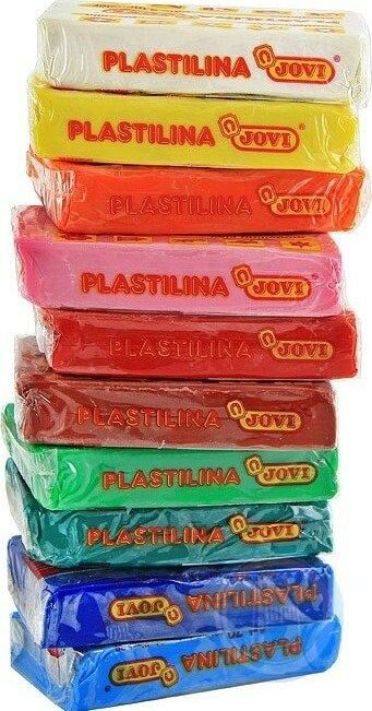 JOVI Plastilina Modelling Clay 10x50g