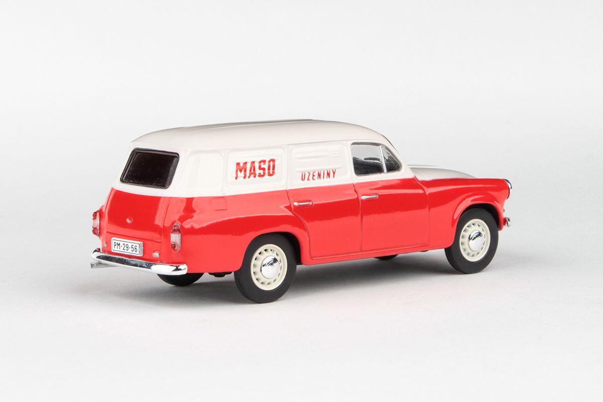 Škoda 1202 Dodávka (1965) 1:43 - Mäso Udeniny