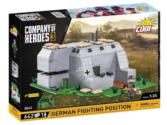 Cobi 3043 Company Of Heroes 3 - German Fighting Position, 642k, 1f