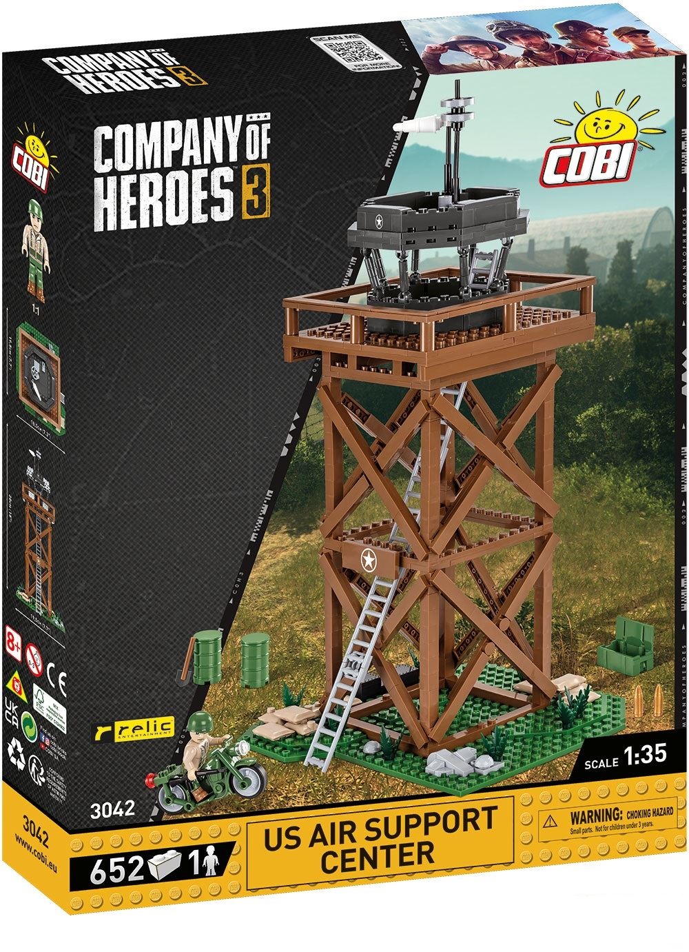 Cobi 3042 Company Of Heroes 3 - US Air Support Center, 652k, 1f
