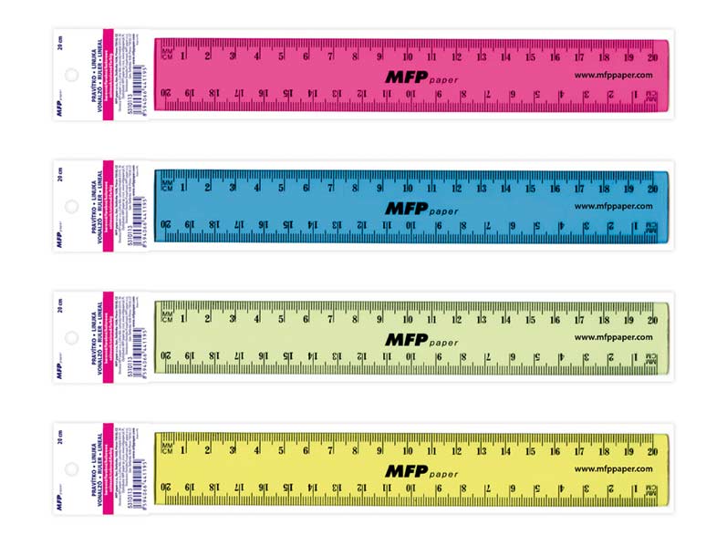 MFP Pravítko COLOURS 20 cm