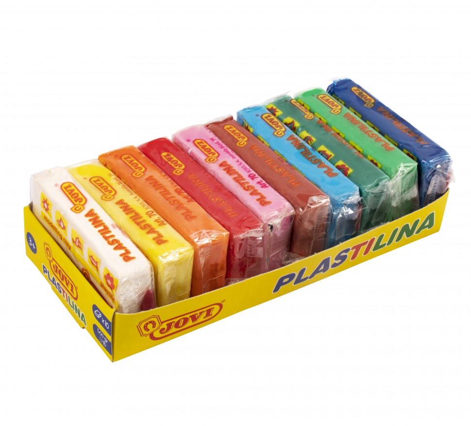 JOVI Plastilina Modelling Clay 10x50g
