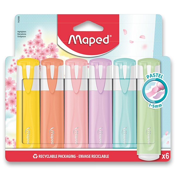 MAPED Highlighter Pastel 6