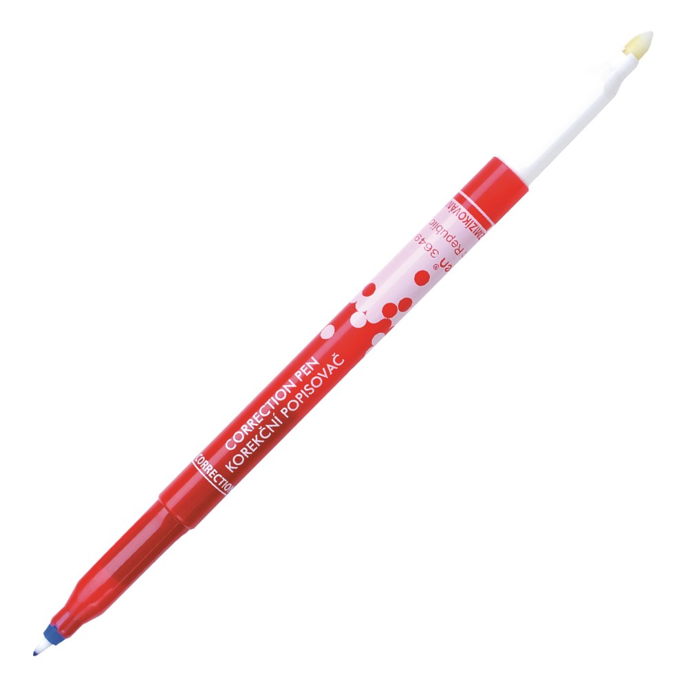 CENTROPEN Korekčný popisovač/zmizík 3649
