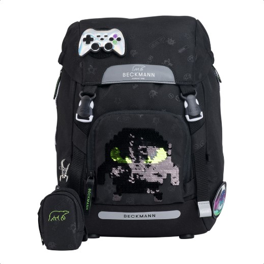 Školská taška Beckmann - Pixel Classic