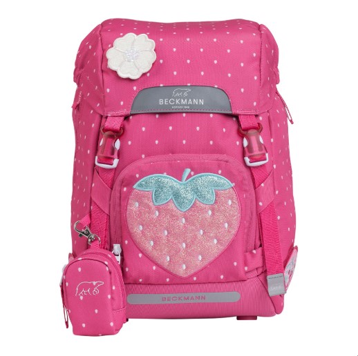 Školská taška Beckmann - Strawberry Classic