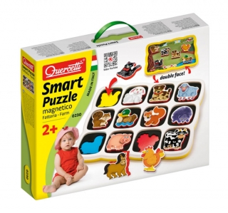 Quercetti Smart Puzzle Magnetico Farm - 0230