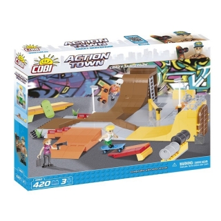 Cobi 1880 ACTION TOWN - Crazy Skatepark, 420 k, 3 f