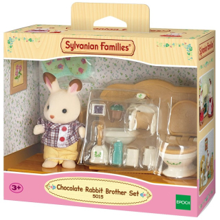 Sylvanian Families 5015 - Chocolate Rabbit Brother Set