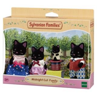 Sylvanian Families 5530 - Midnight Cat Family