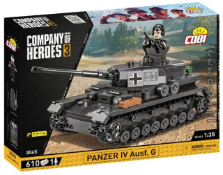 Cobi 3045 Company Of Heroes 3 - Panzer IV Ausf. G, 610k, 1f