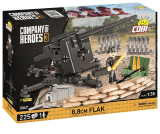 Cobi 3047 Company Of Heroes 3 - 8,8 cm FLAK, 225k,1f