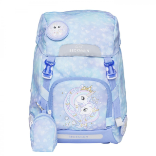 Školská taška Beckmann - Unicorn Princess Ice Blue Classic