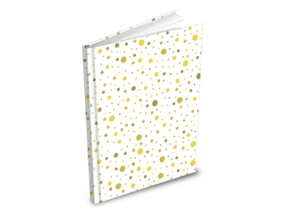 Zápisník A4 Yellow Dots