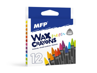 MFP Wax Crayons Neon 12
