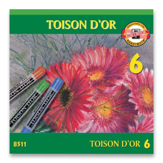 KOH-I-NOOR Soft Pastels Toison D'or 8511/6