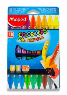 MAPED Color'Peps Oil Pastels 18