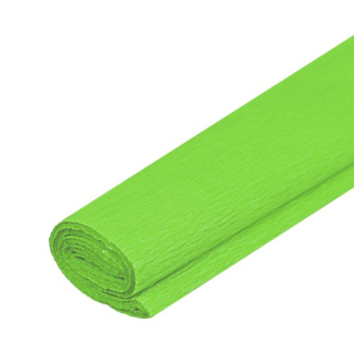 JUNIOR Krepový papier - Zelená svetlá