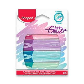 MAPED Highlighter Glitter Pastel 4
