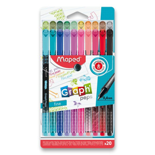 MAPED Graph'Peps Fineliner Deco 20