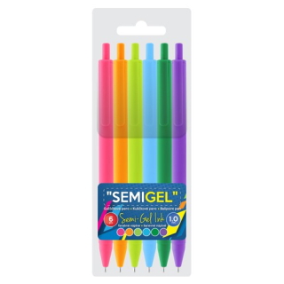 JUNIOR Semi-Gel Ball Pen 6