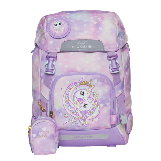 Školská taška Beckmann - Unicorn Princess Purple Classic