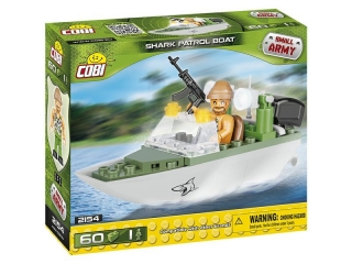 Cobi 2154 SMALL ARMY – Shark Patrol Boat, 60 k, 1 f